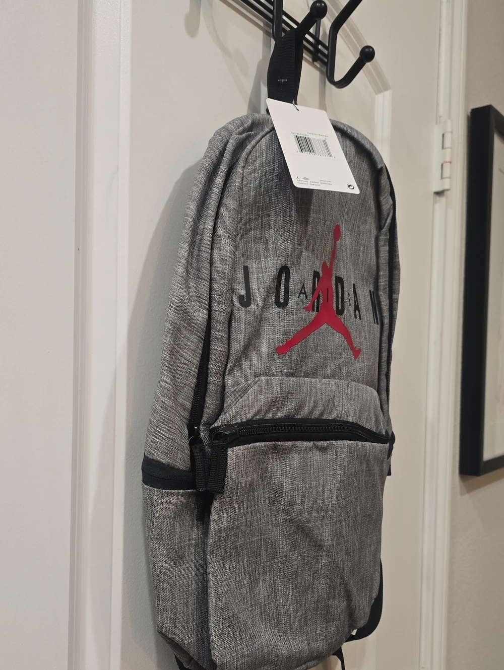 Jordan Jumpman Backpack- Heather Grey